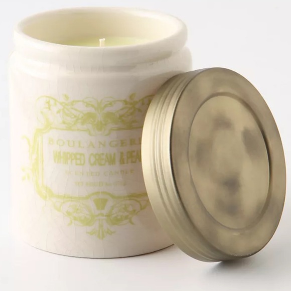 Anthropologie Whipped Cream & Pear Scented Candle - Picture 2 of 11